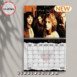 Bon Jovi 2025 Calendar