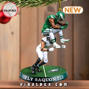 Fly Saquon Fly 2024 Christmas Ornaments