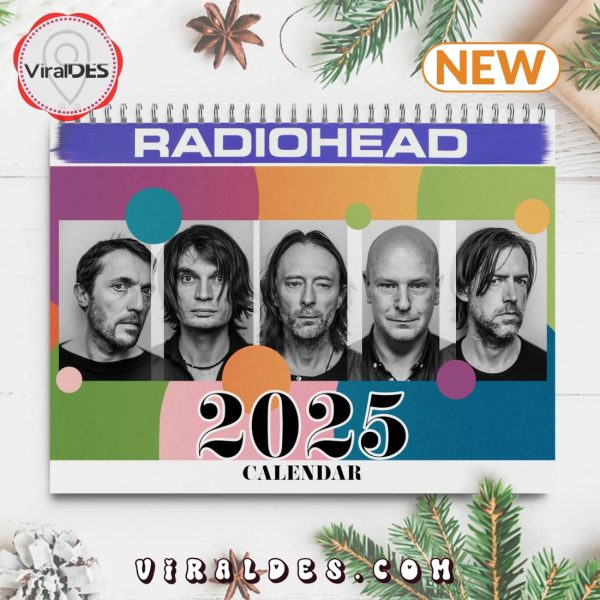 Radiohead 2025 Happy New Year Calendar