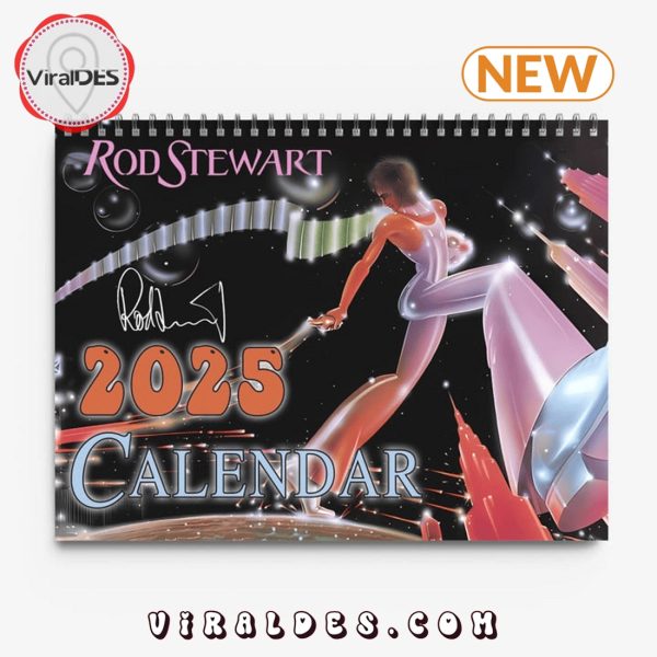 Rod Stewart 2025 Happy New Year Calendar