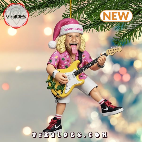 Sammy Hagar Christmas Ornaments