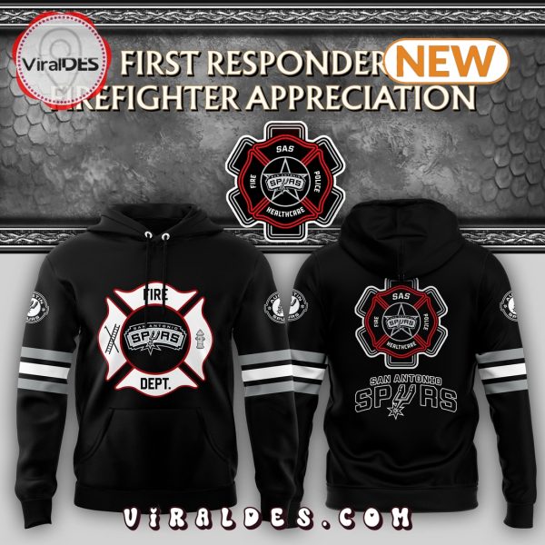 San Antonio Spur 2024 Firefighter Appreciation Hoodie