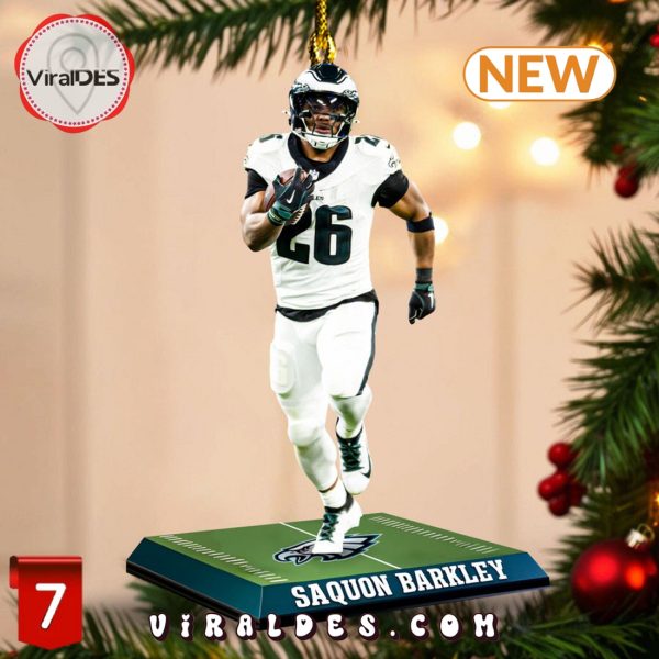 Saquon Barkley Ornaments