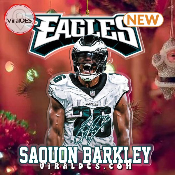 Saquon Barkley x Philadelphia Eagles Ornaments