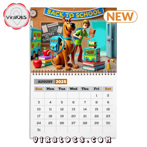 Scooby-Doo 2025 Happy New Year Calendar