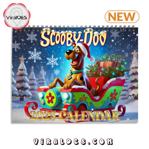 Scooby-Doo 2025 Happy New Year Calendar