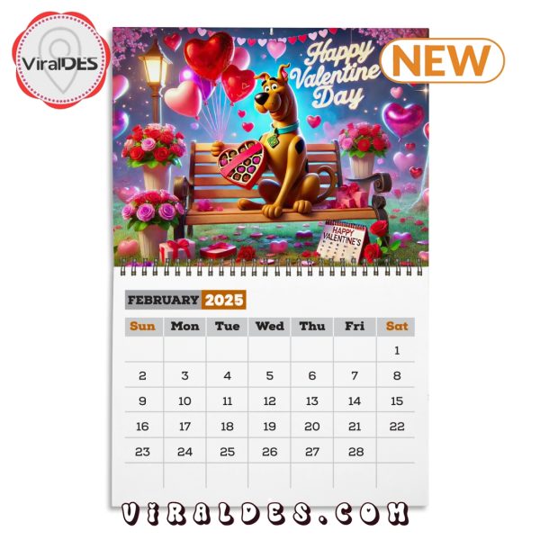 Scooby-Doo 2025 Happy New Year Calendar