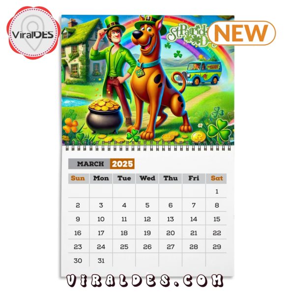 Scooby-Doo 2025 Happy New Year Calendar