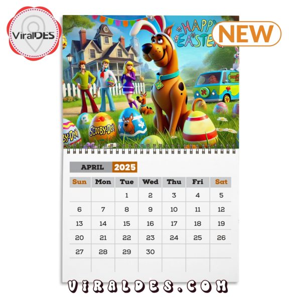 Scooby-Doo 2025 Happy New Year Calendar