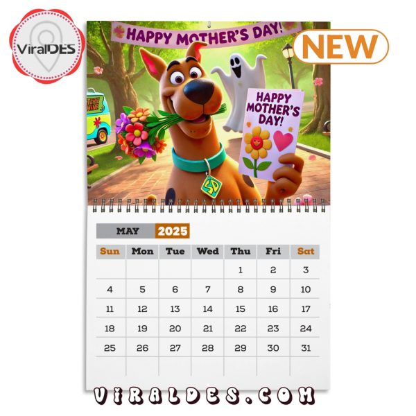 Scooby-Doo 2025 Happy New Year Calendar