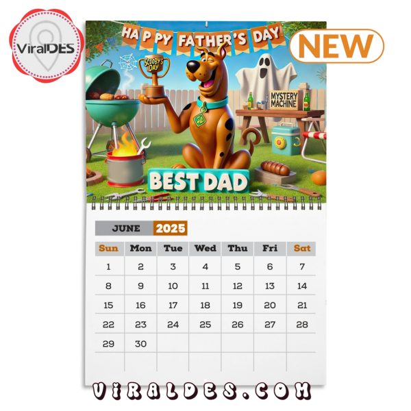 Scooby-Doo 2025 Happy New Year Calendar