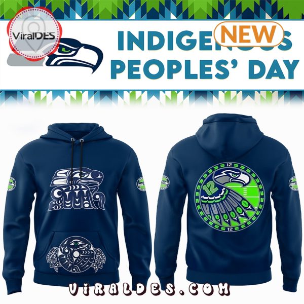 Seattle Seahawks 2024 Indigenous Peoples Day Hoodie