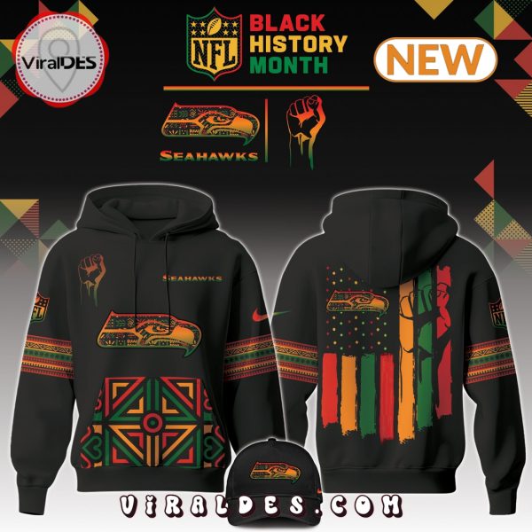 Seattle Seahawks NFL Black History Month Hoodie, Jogger, Cap