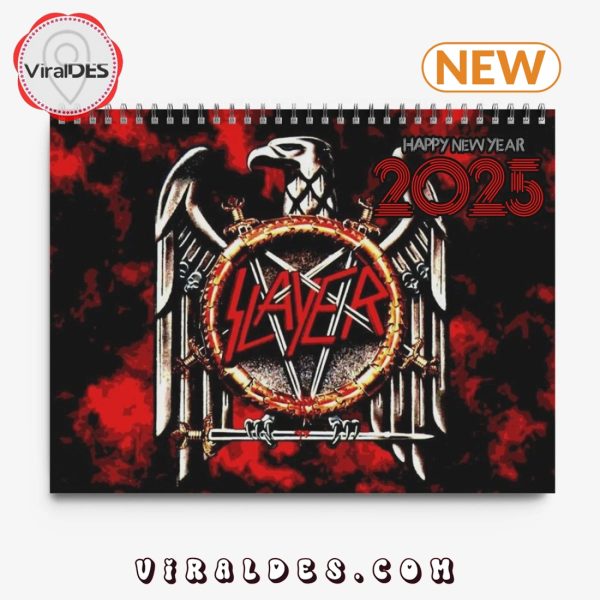 Slayer 2025 Happy New Year Calendar