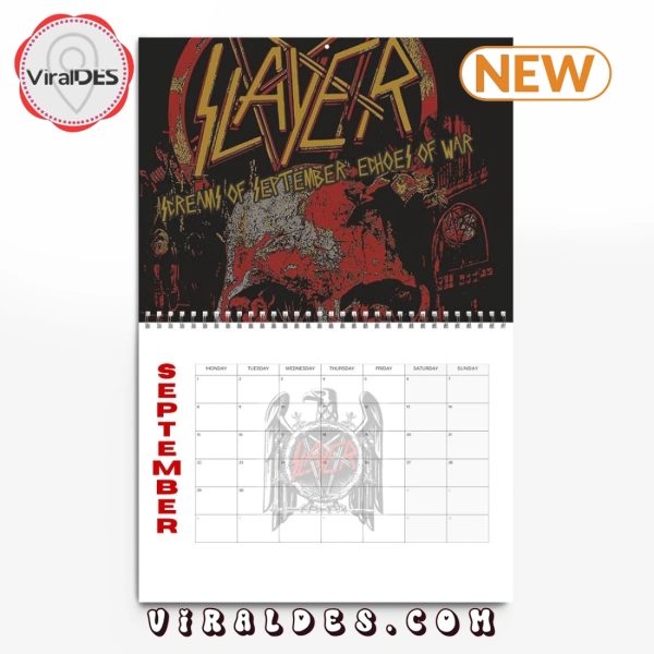 Slayer 2025 Happy New Year Calendar