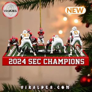 Georgia Bulldogs Football Champions Ornaments