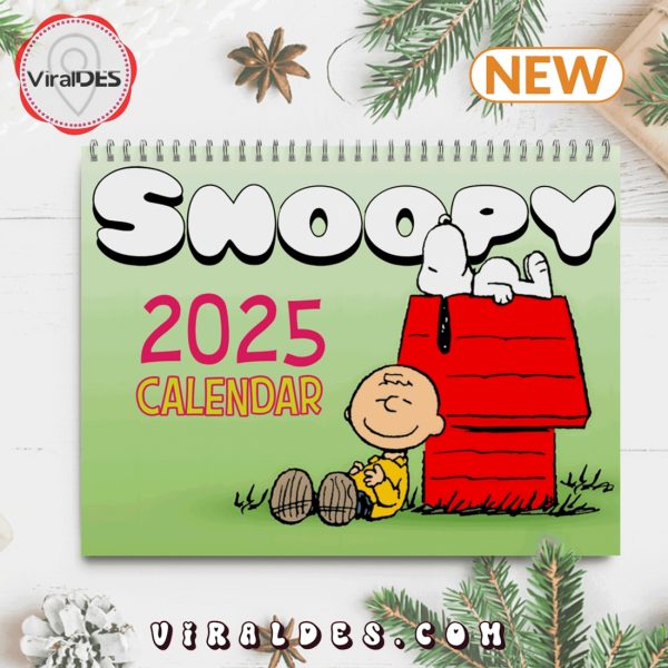 Snoopy 2025 Happy New Year Calendar