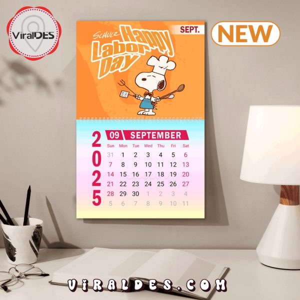 Snoopy 2025 Happy New Year Calendar