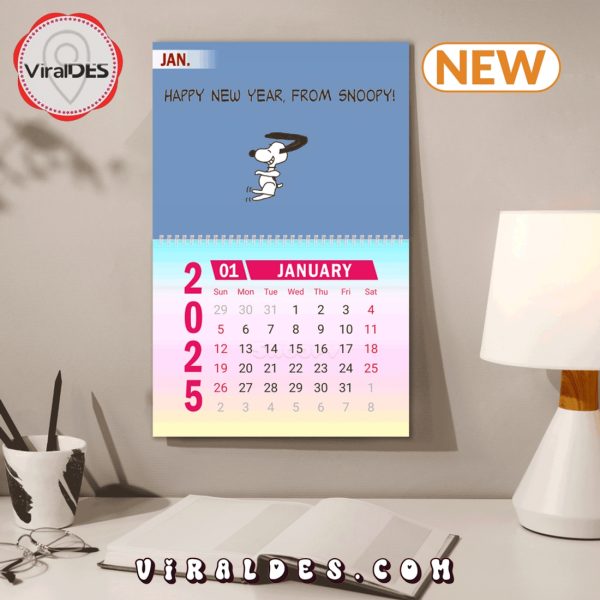 Snoopy 2025 Happy New Year Calendar