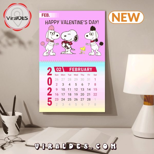 Snoopy 2025 Happy New Year Calendar