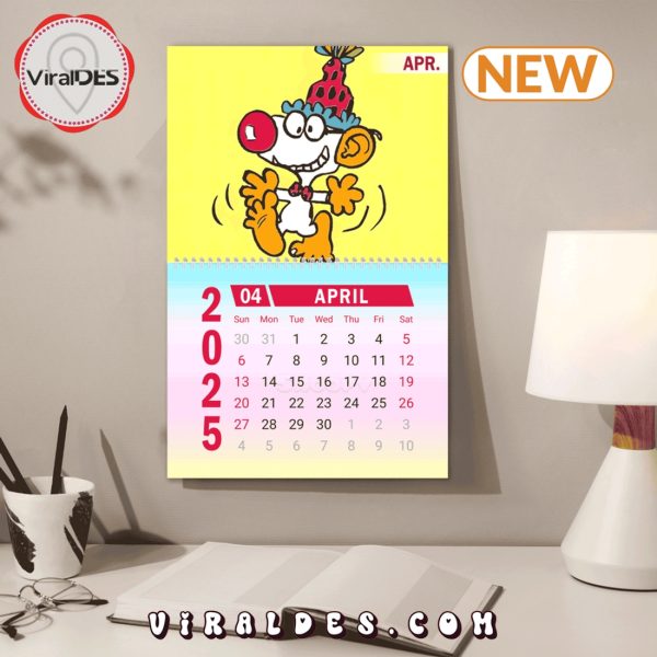 Snoopy 2025 Happy New Year Calendar