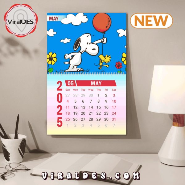 Snoopy 2025 Happy New Year Calendar