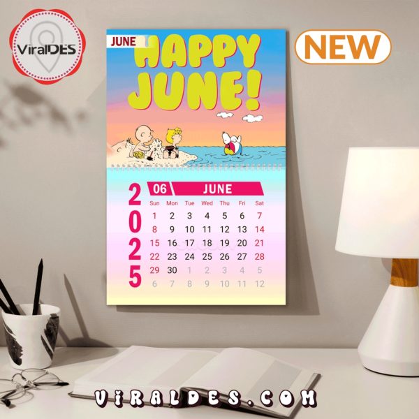 Snoopy 2025 Happy New Year Calendar