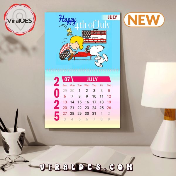 Snoopy 2025 Happy New Year Calendar