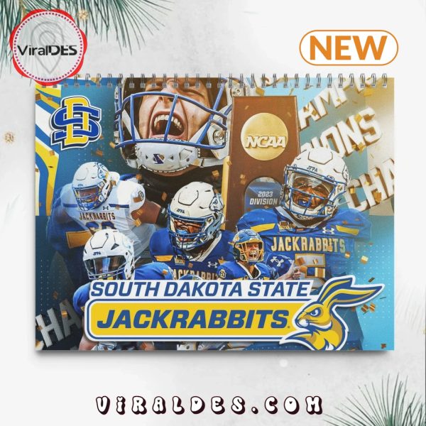 South Dakota State Jackrabbits 2025 Happy New Year Calendar