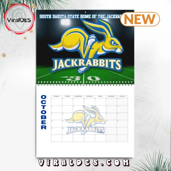 South Dakota State Jackrabbits 2025 Happy New Year Calendar