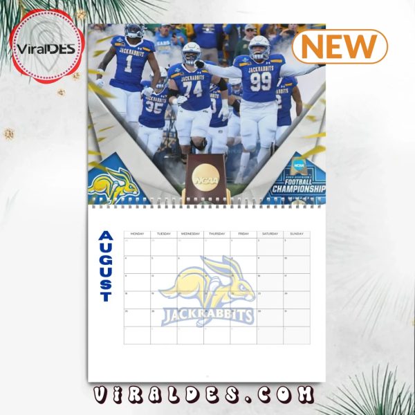 South Dakota State Jackrabbits 2025 Happy New Year Calendar