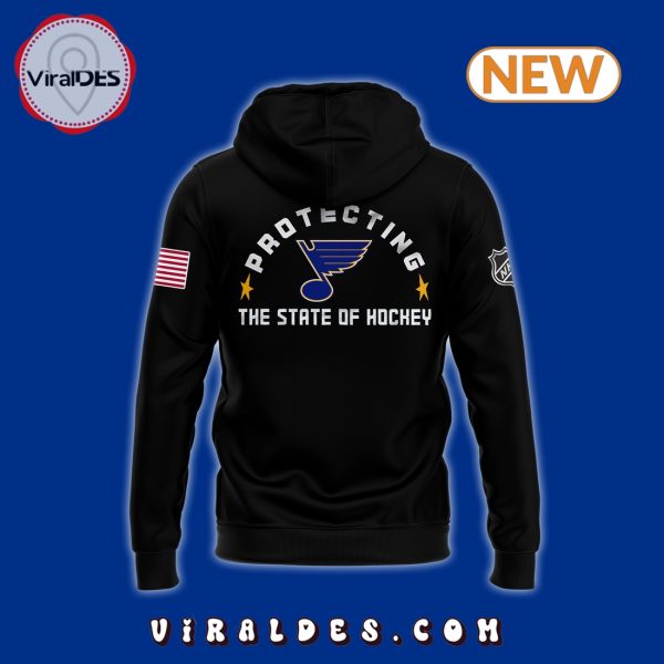 St. Louis Blues 2024 Firefighter Appreciation Hoodie