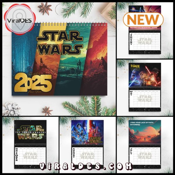 Star Wars 2025 Happy New Year Calendar