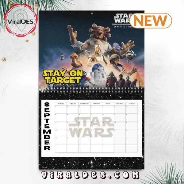 Star Wars 2025 Happy New Year Calendar