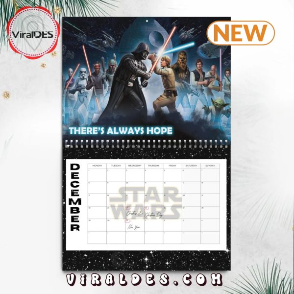 Star Wars 2025 Happy New Year Calendar