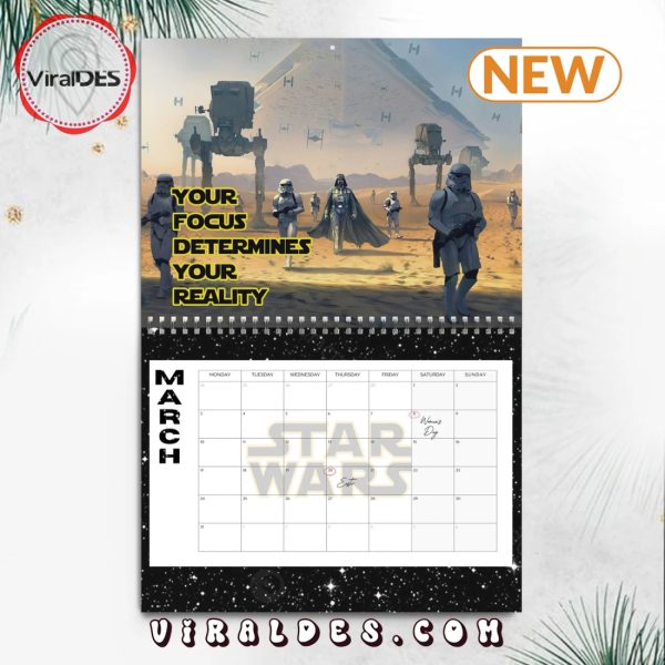 Star Wars 2025 Happy New Year Calendar