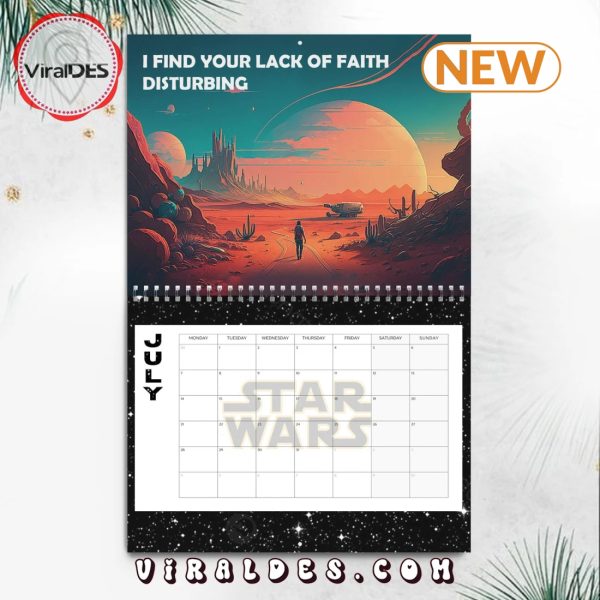 Star Wars 2025 Happy New Year Calendar