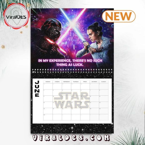 Star Wars 2025 Happy New Year Calendar