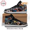 Batman Forever Air Jordan 1 Hightop Sneakers