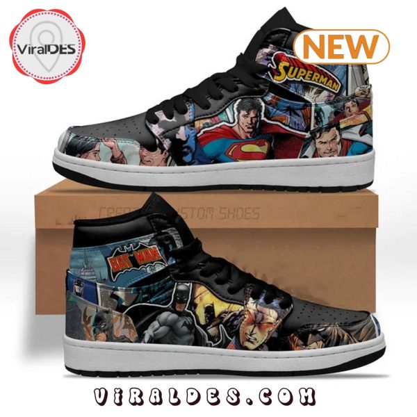 Superman and Batman Air Jordan 1 Hightop