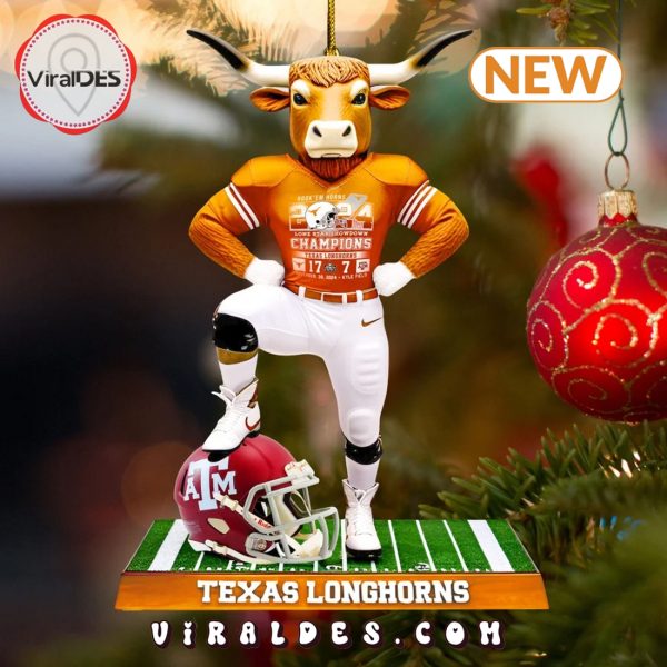 Texas Longhorns 2024 Champions Ornaments