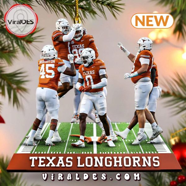 Texas Longhorns 2024 Football Ornaments