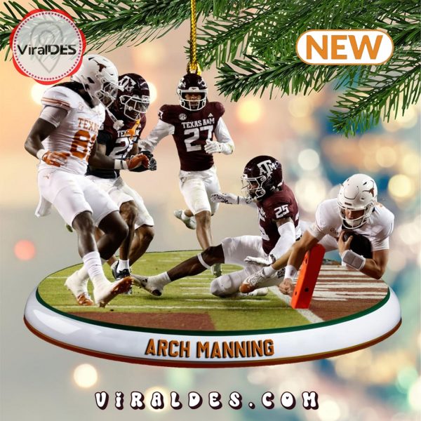 Texas Longhorns Arch Manning Ornaments