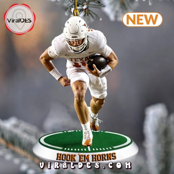 Texas Longhorns Hook ’em Horns Ornaments