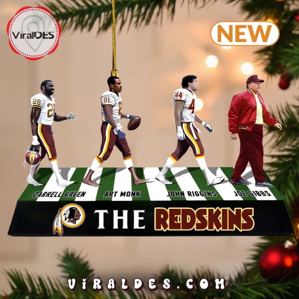 The Redskins Walking Ornaments