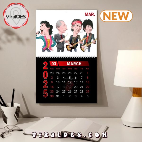 The Rolling Stones 2025 Calendar