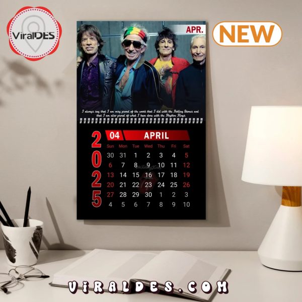 The Rolling Stones 2025 Calendar