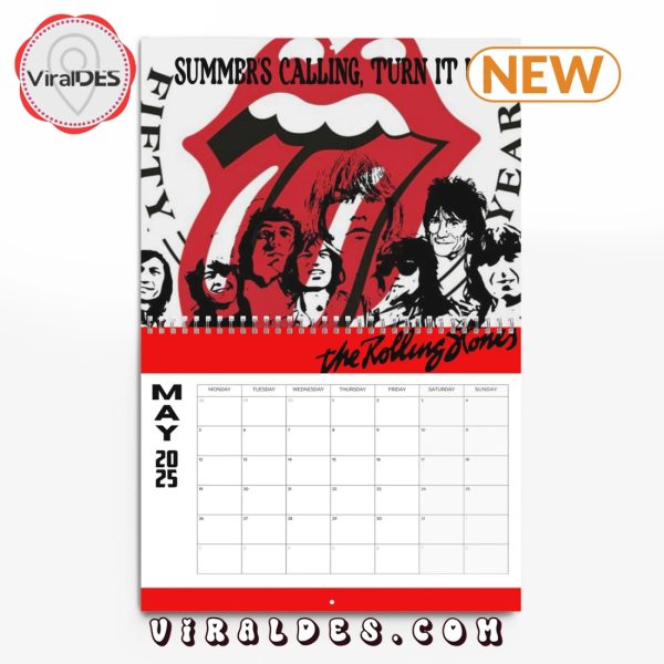 The Rolling Stones 2025 Happy New Year Calendar