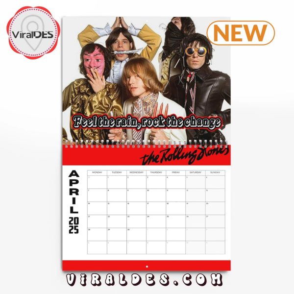 The Rolling Stones 2025 Happy New Year Calendar