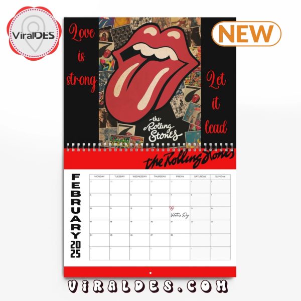 The Rolling Stones 2025 Happy New Year Calendar